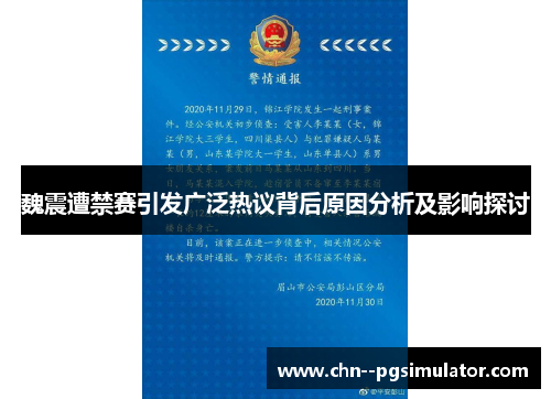 魏震遭禁赛引发广泛热议背后原因分析及影响探讨 魏震遭禁赛引发广泛热议背后原因分析及影响探讨